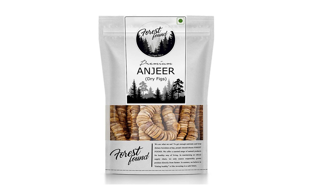 Forest Found Premium Anjeer (Dry Figs)    Pack  400 grams